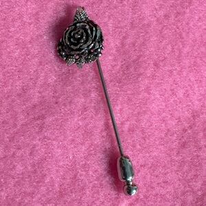 Rose Stick Pin 925 Silver LN